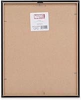 Vista 3 de Marvel Avengers - Decoración de pared de madera enmarcada con Capitán América, Iron Man y más - Arte de pared clásico de Marvel Avengers