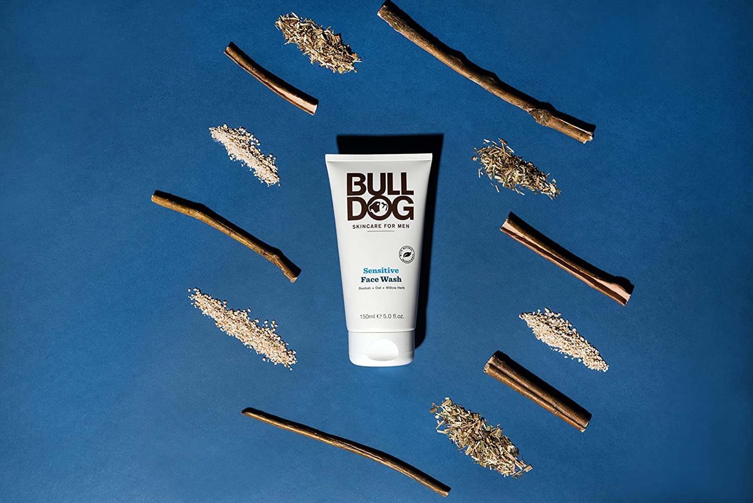 Bulldog Natural Skincare For Men Sensitive Face Wash -- 5 fl oz - 2pc