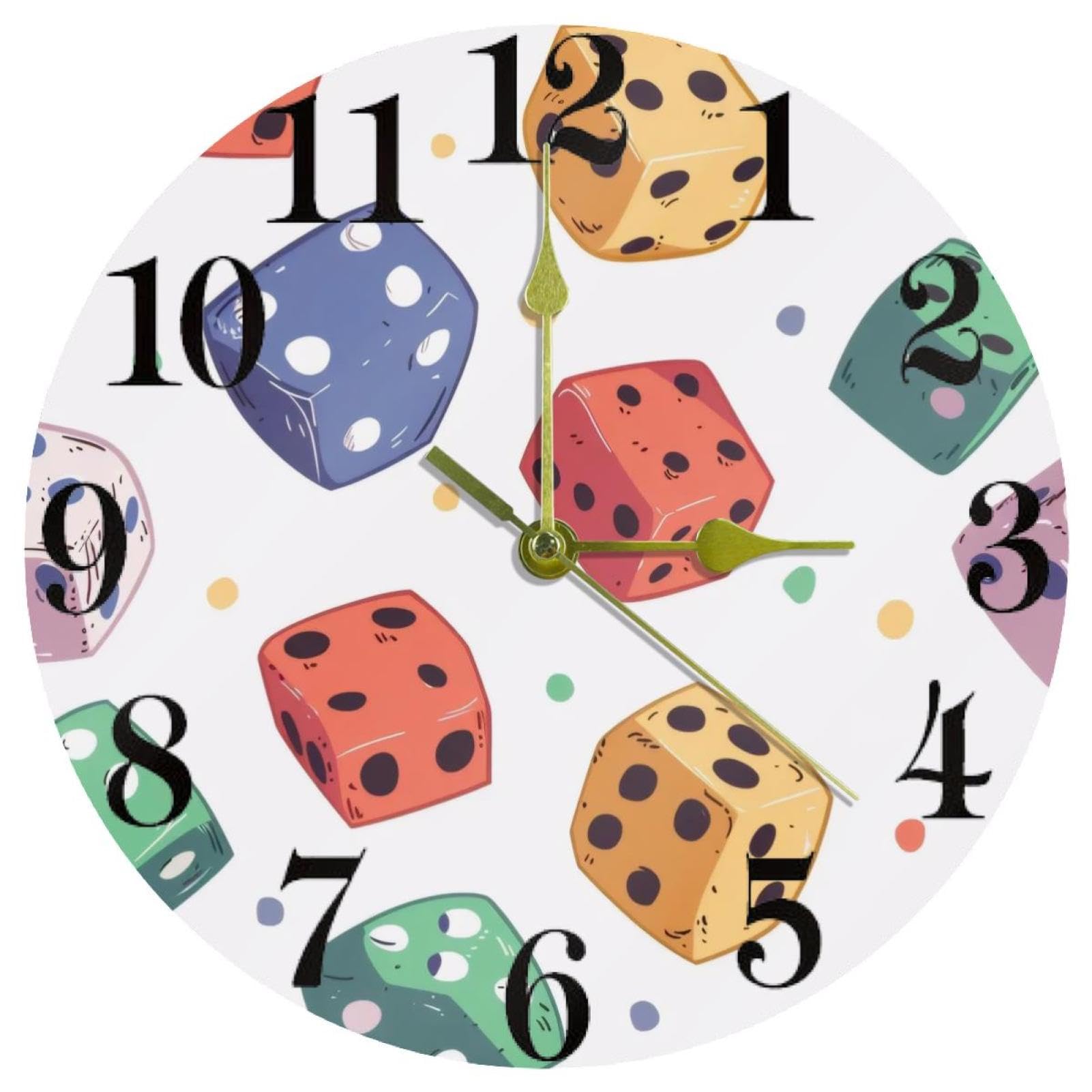 Horloge murale sans tic-tac à quartz pour retrouver le sommeil