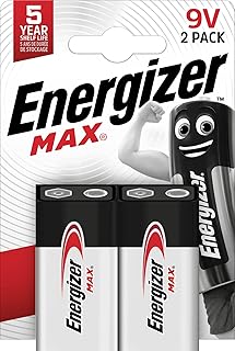 New-Battery, Energizer Max, 9V 2 Pk. - 522Bp2Ene