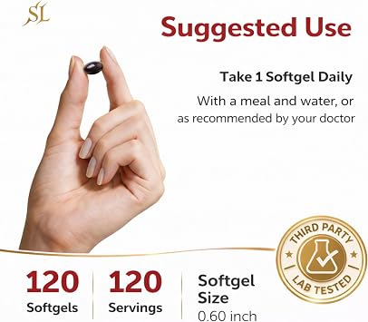 Premium Astaxanthin 12mg GMP Certified EU Sourced, Made in UK - 120 High Strength Softgels, Gluten-Free Non-GMO for Eye, Skin & Brain Health