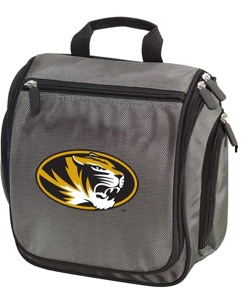 Broad Bay University of Missouri Toiletry Bags or Mizzou Shaving Kit for Men - HANGABLE Overnight Travel Bag