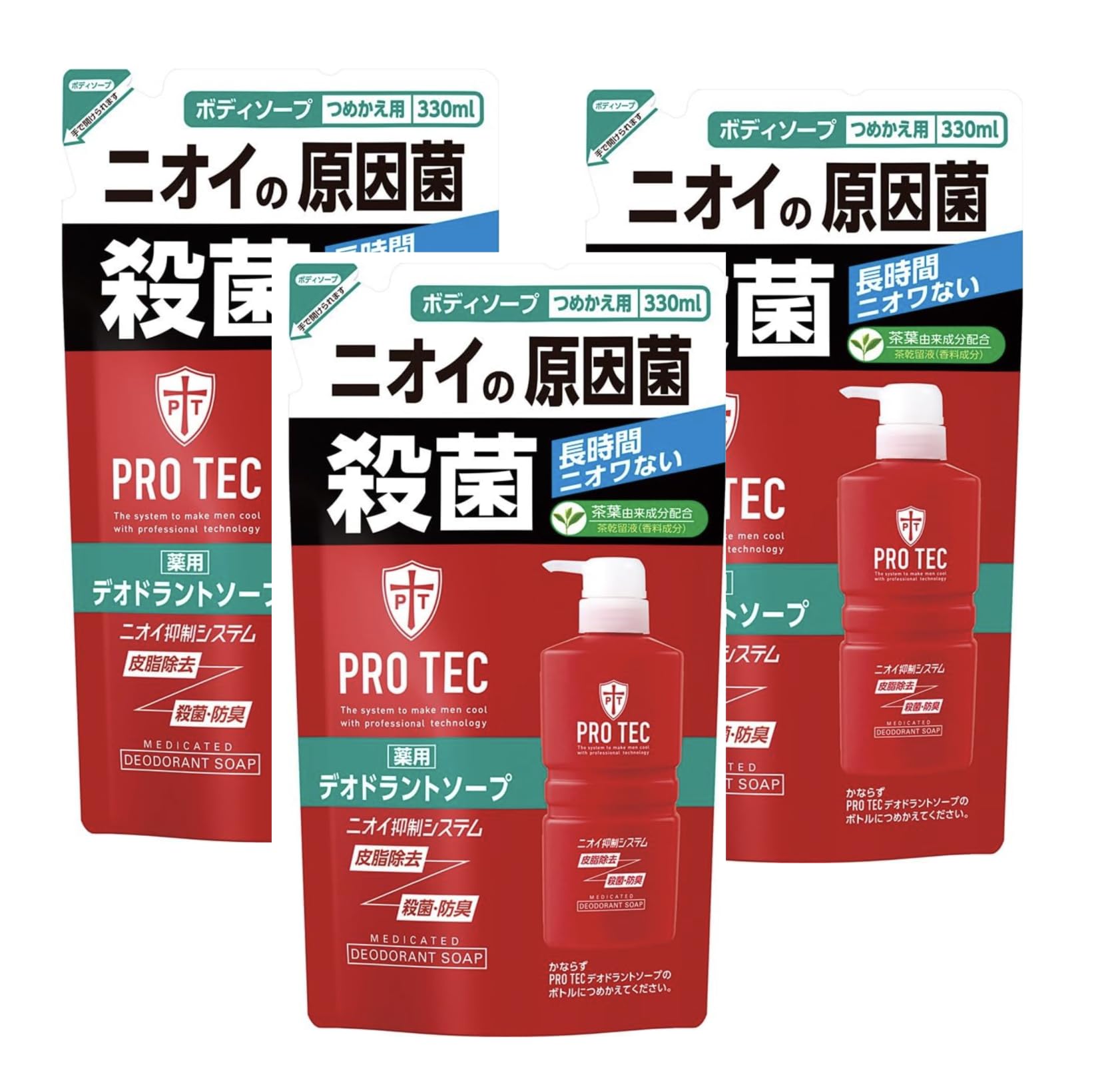 【新品】プロテクPRO TEC デオドラントソープ 詰替3個+おまけ Amazon | 【まとめ買い・3個】PROTECプロ テク デオドラントソープ