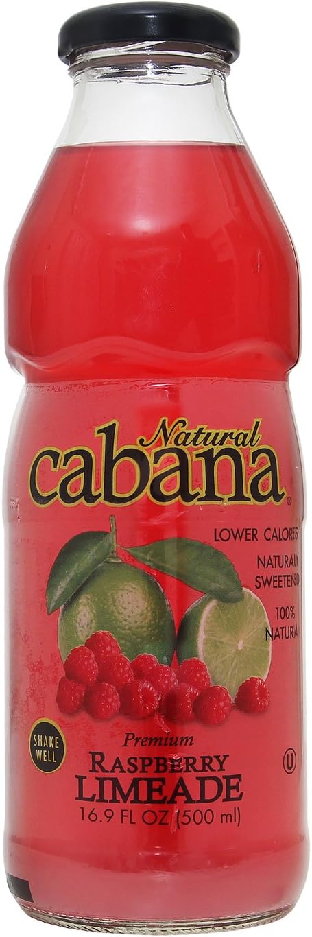 Natural Cabana Premium Raspberry Limeade (Case of 12)