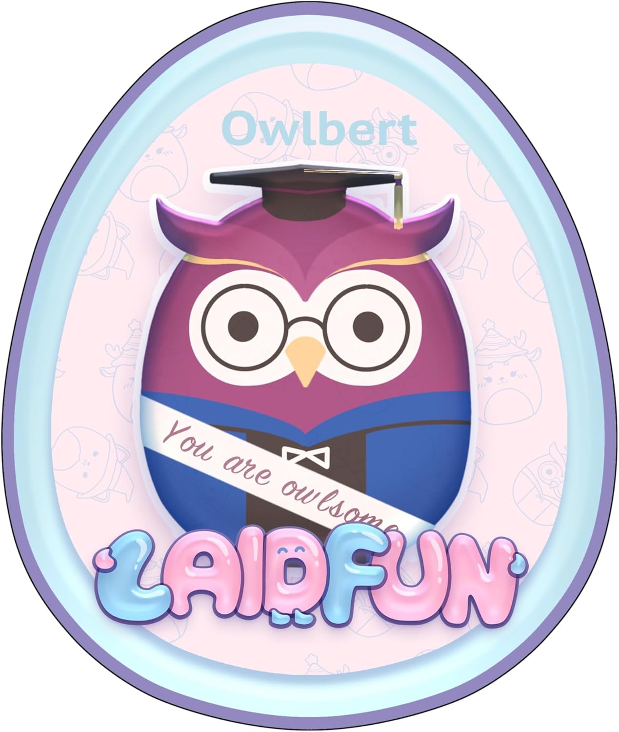 2026 Graduation Owl Plush Gift | You are Owl-Some Motivational Stuffed Animal with Cap & Gown Decorations 11“
