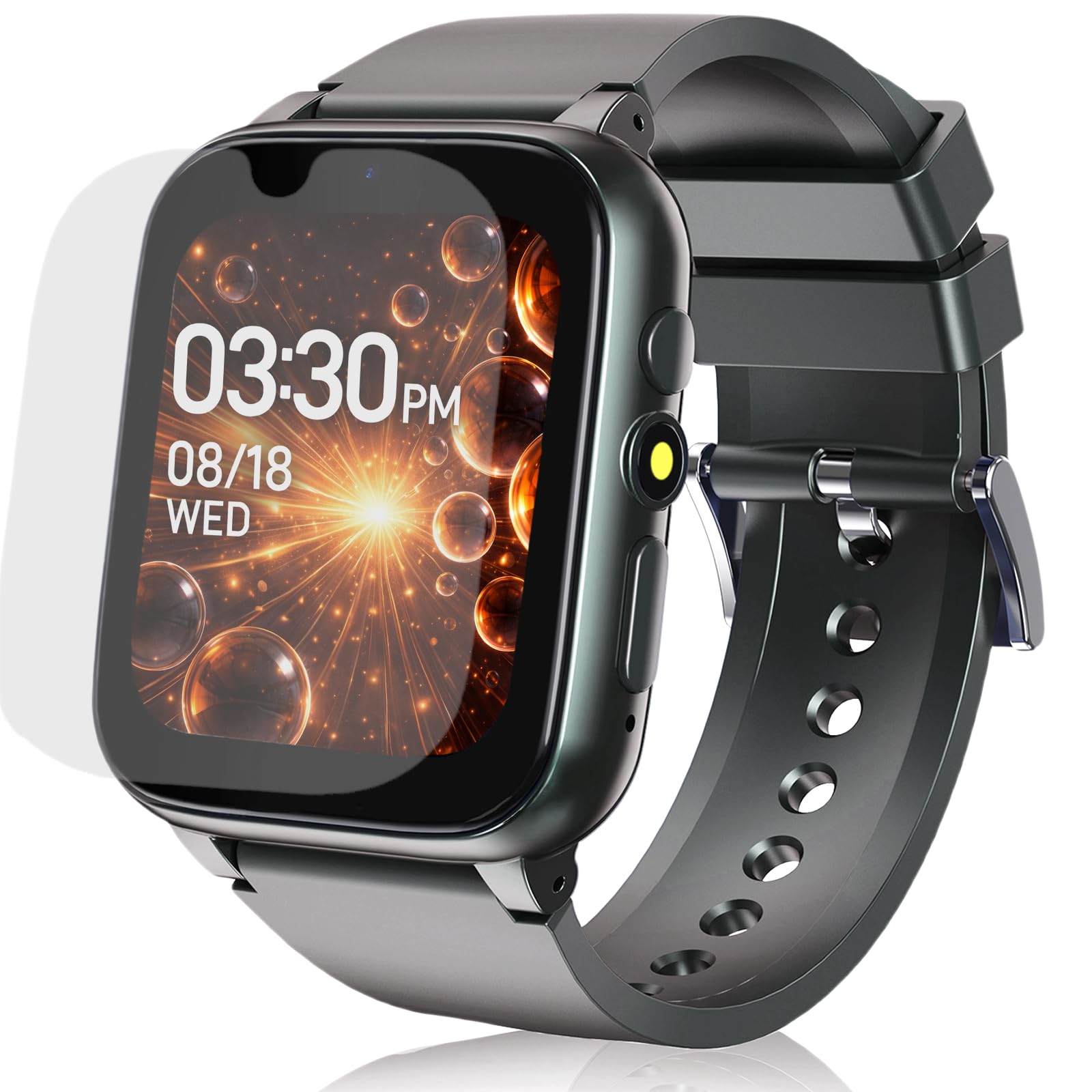 Goodatech 1.69'' Kids Smart Watch for Boys Girls, Camera, 26 Puzzle Games, Video Music Player, Pedometer, Alarm Clock, Learning Education Toys Gifts