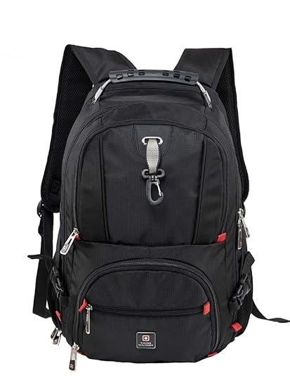 Swiss Military Laptop Backpack Plus Travel Accessory Combo