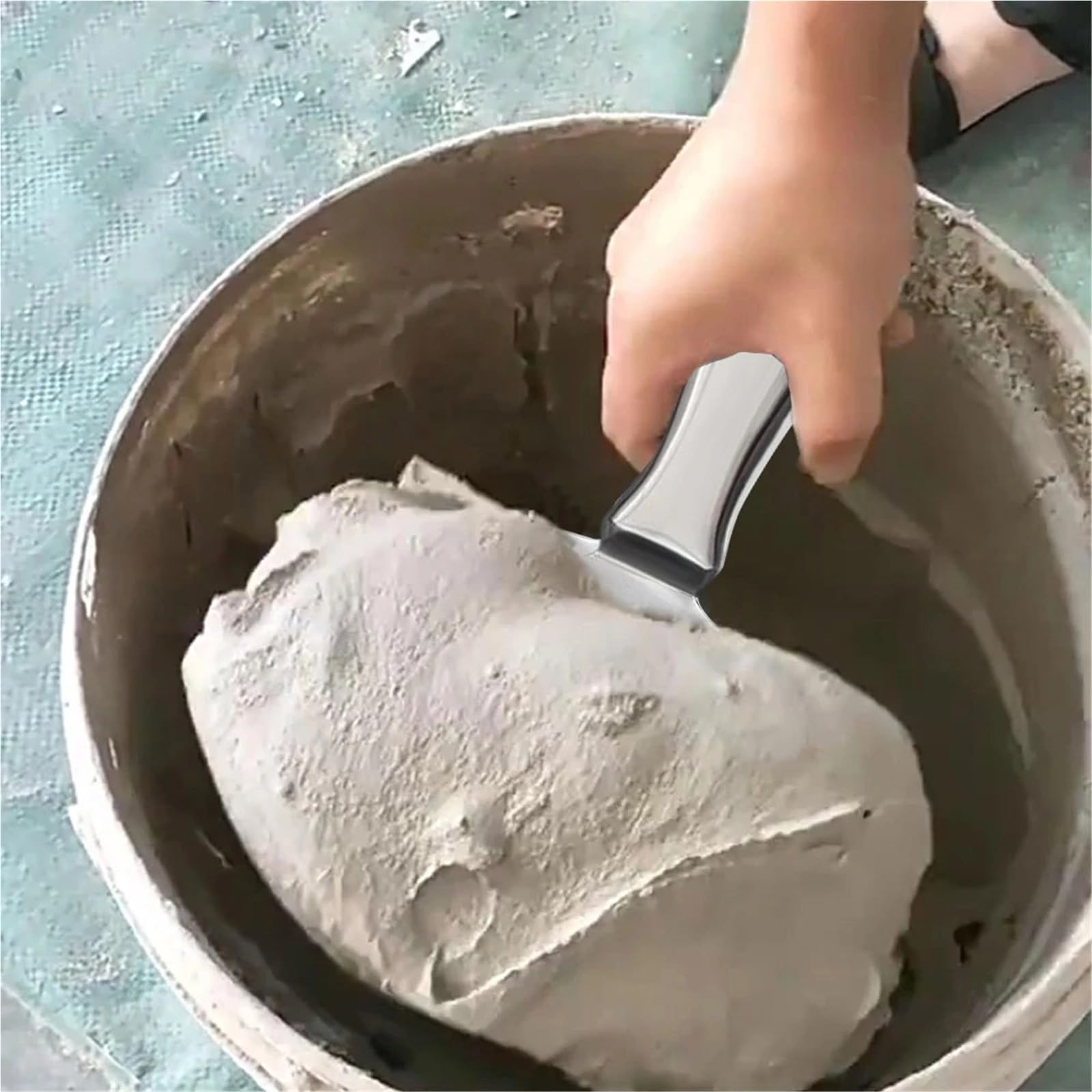 Espatulas Pintura Espátula for masilla de acero inoxidable 3 piezas