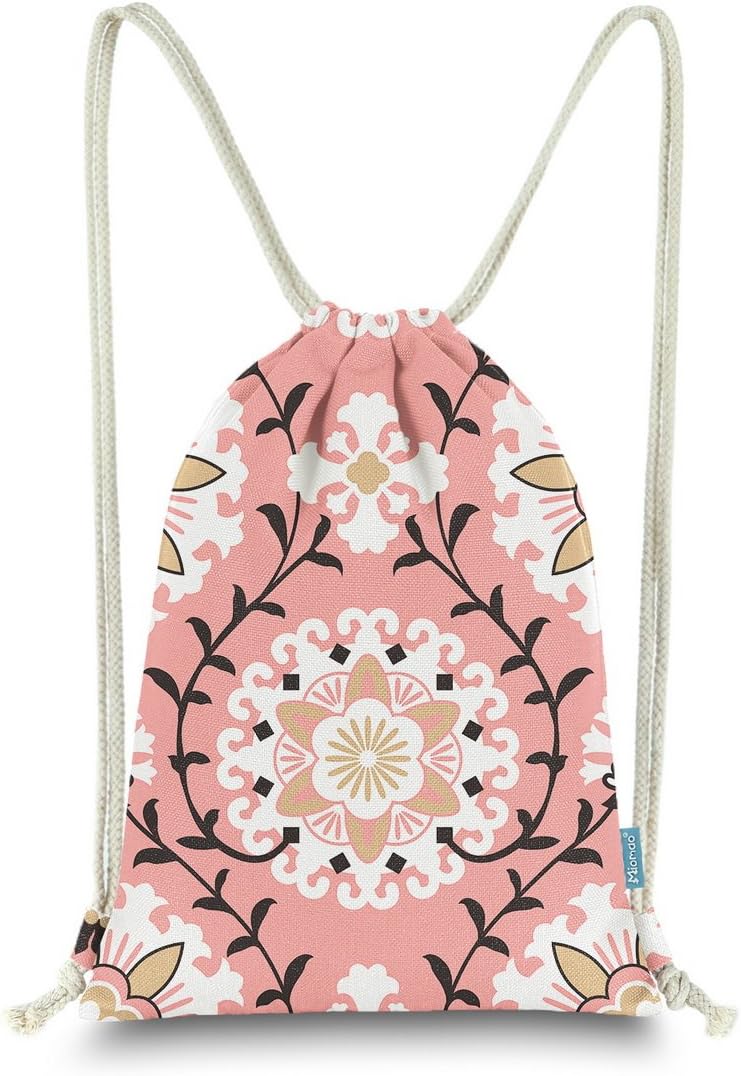 【BAON】modil string backpack Amazon.com | Zippered Drawstring Bag Cinch Sack Promotional