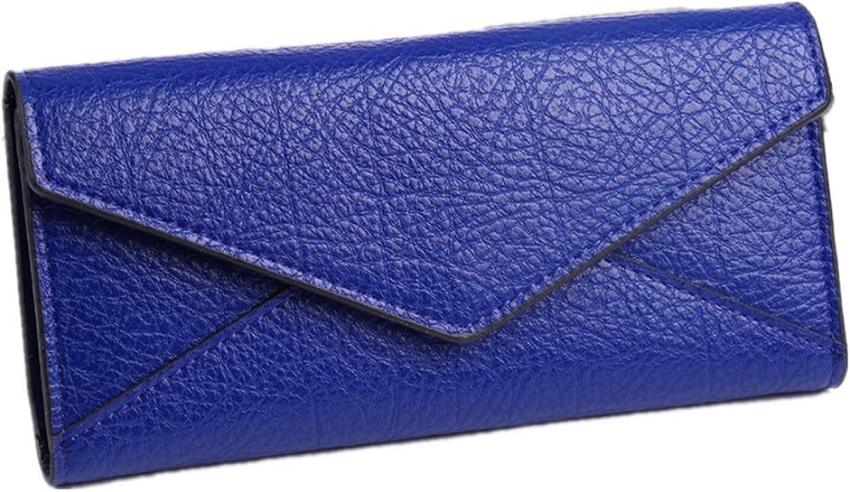 CINDIE Women Trifold Leather Wallets With Zipper Pocket Inside