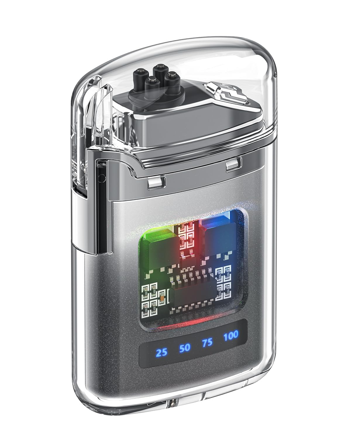 Polycarbonate Electric Lighter USB C Rechargeable, Windproof Flameless Lighter