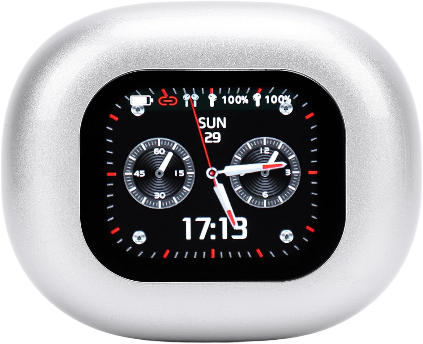 Language Translator Earbuds Efficient Real Time Translation for Business Travelers with HD Sound Quality for & Systems, 2 Units (Silver)