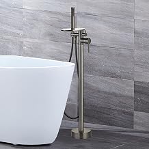Freestanding Bath Faucets Floor Mounted Floor Mounted Faucet Brass-Grey