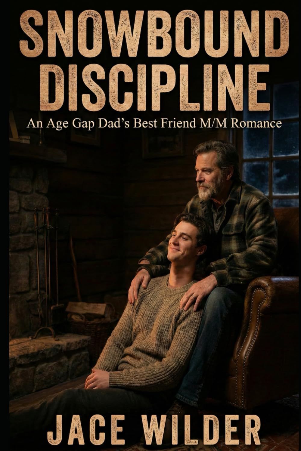 Snowbound Discipline: An Age Gap Dad’s Best Friend M/M Romance