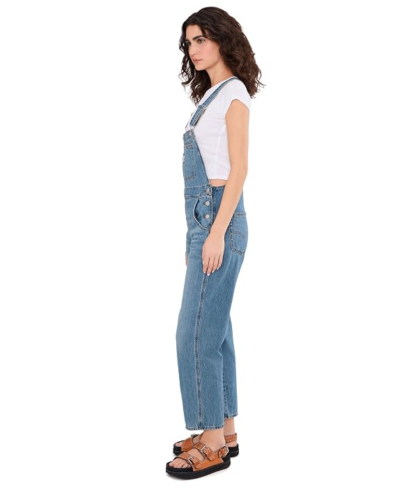 Levi's Women's Vintage Overalls (Also Available in Plus), (New) File Away (Non-Stretch), Medium, Standard by LEVI'S - Image 3