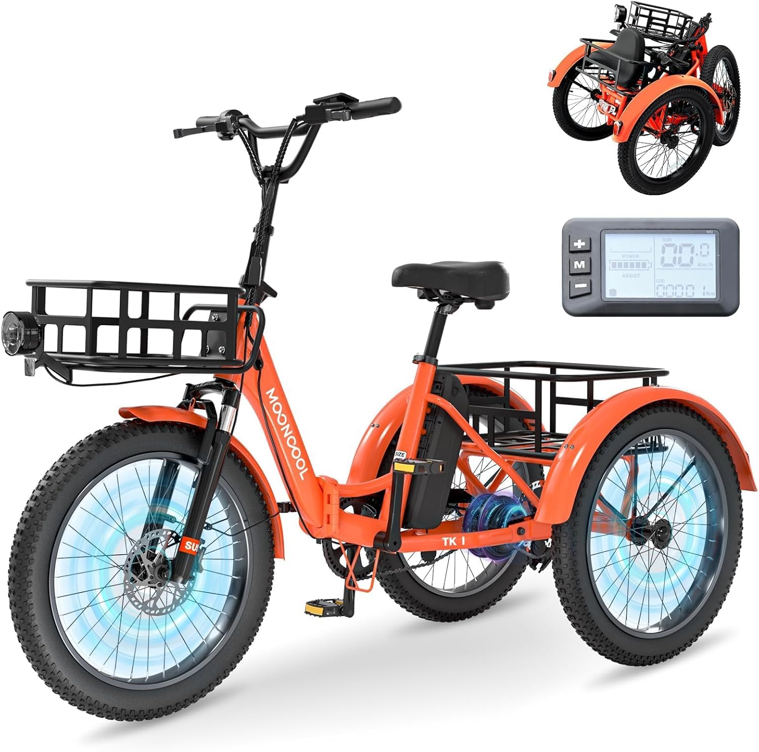 MOONCOOL E Bike Klapprad, 20