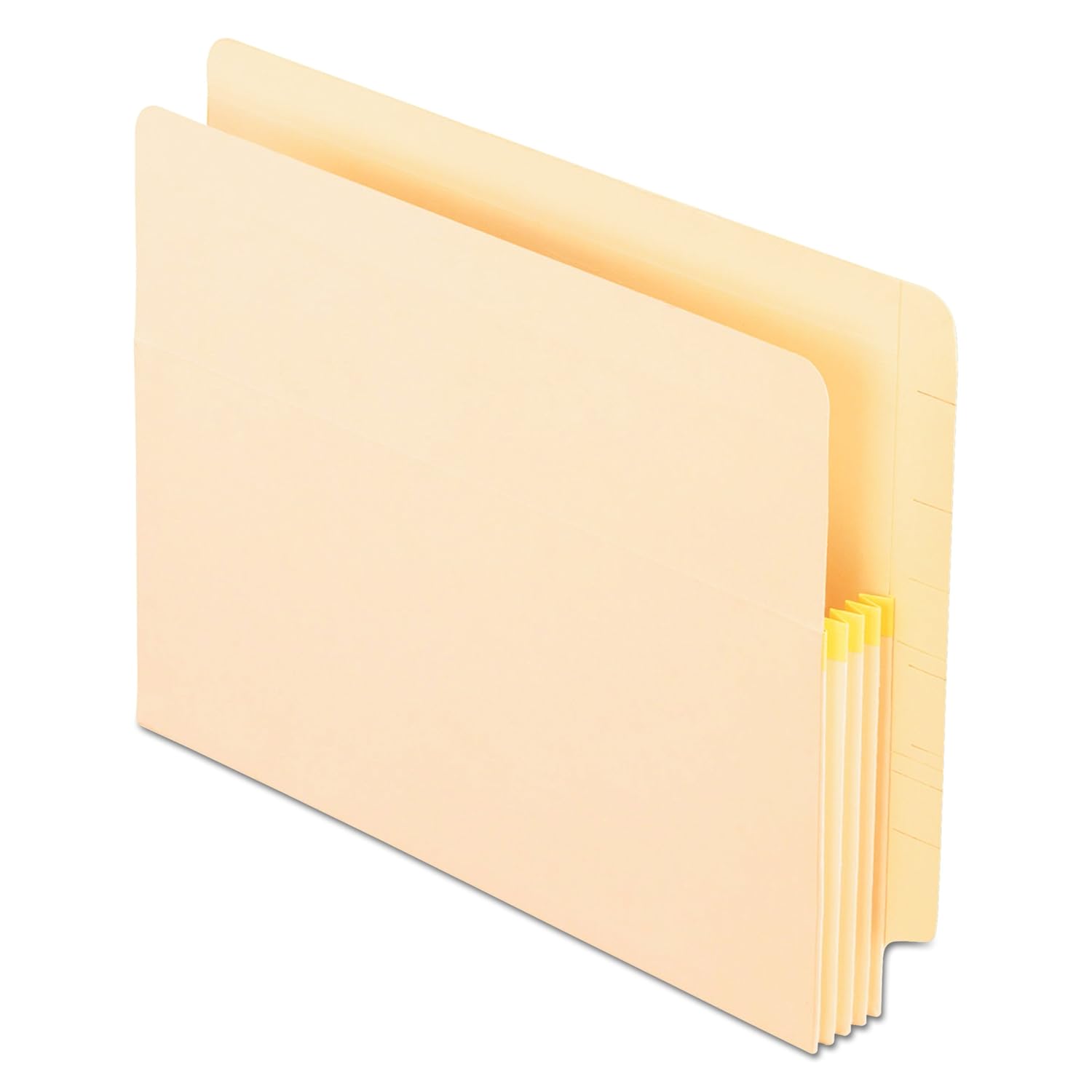 Pendaflex® 12811 manila end tab file pockets, letter, 1-3/4" expansion, 25/box
