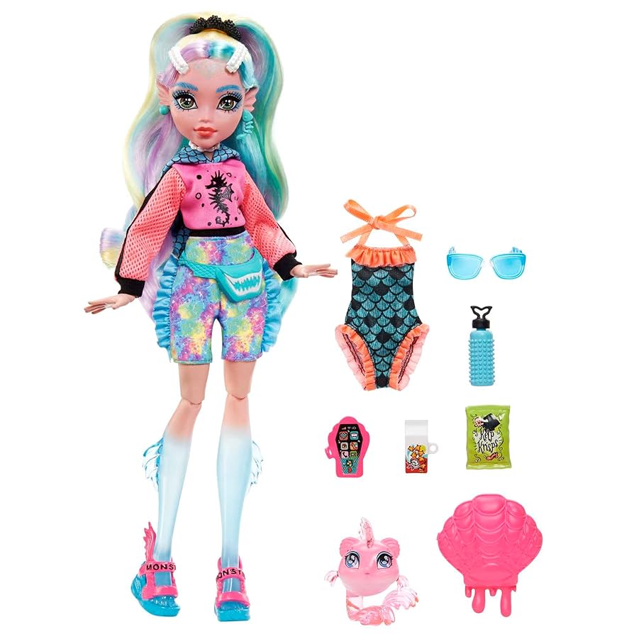 Amazon.co.jp: Monster High Doll, Lagoona Blue with