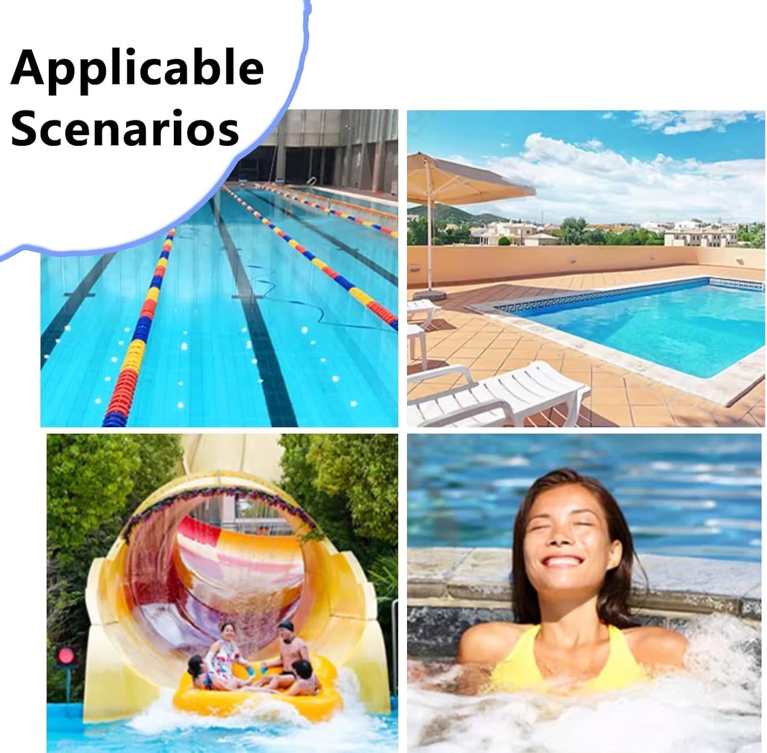 Pértigas de Salvamento Pértiga Salvavidas Ligera con pértiga telescópica Ajustable, Varillas de Seguridad for Piscinas y Parques acuáticos(Life Hook+5.5m/216.5in)