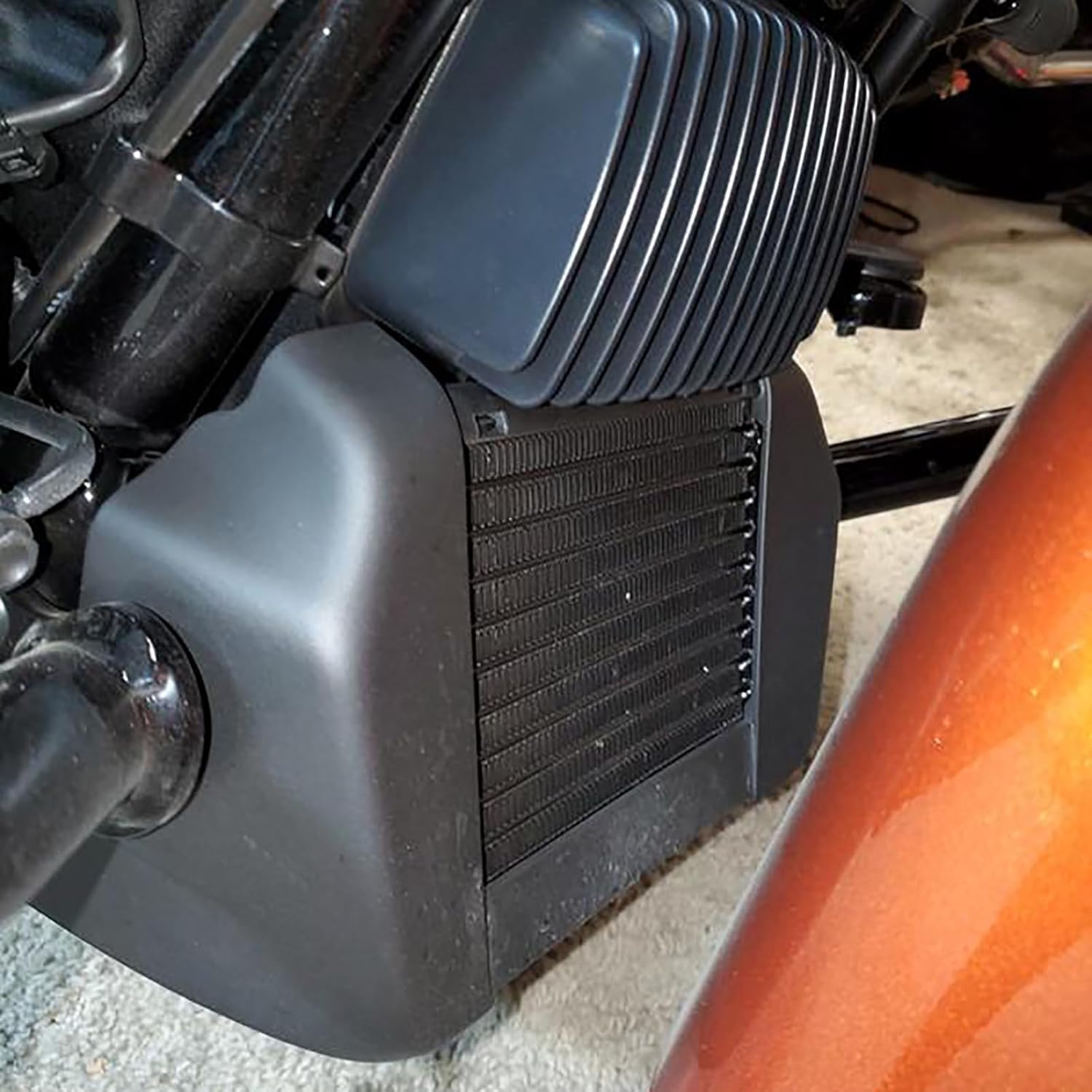 Motorcycle Oil Cooler Radiator Fit for Harley Touring Road King FLHR Electra Glide FLHT Street Glide FLHX Road Glide FLTR 2017-2025