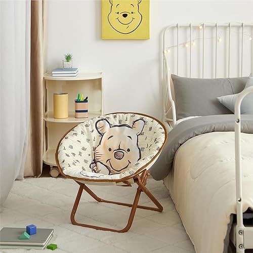 Miniatura 6 de Disney Winnie The Pooh Silla plegable Saucer de 19 pulgadas para niños a partir de 3 años