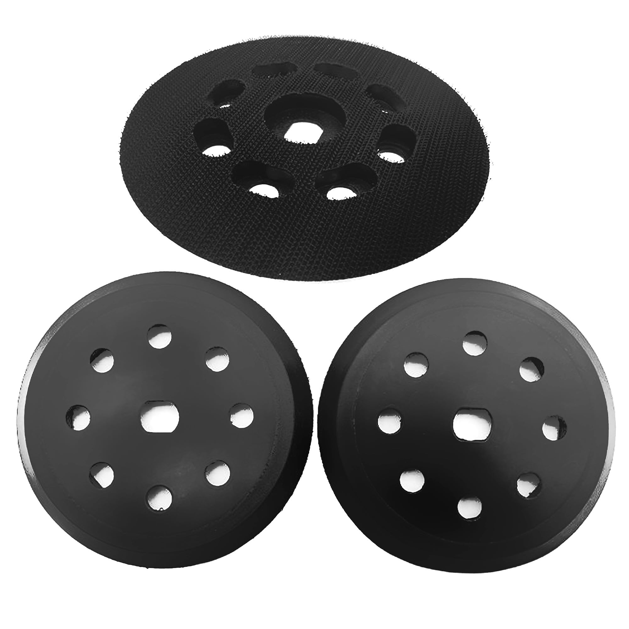 Pattino Di Levigatura 125 Mm 8 Fori – Ricambio Compatibile Con Black & Decker (BD190, KA190E, SPEC375)