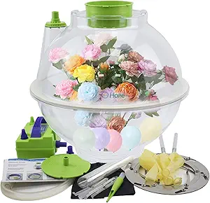 New 17 inches Balloon Stuffer Kit Balloon Stuffing Machine to Wrap Gift Balloon Filling Kit with Balloon Expander, Air Pump, 5 bobo, 5 Latex Balloons