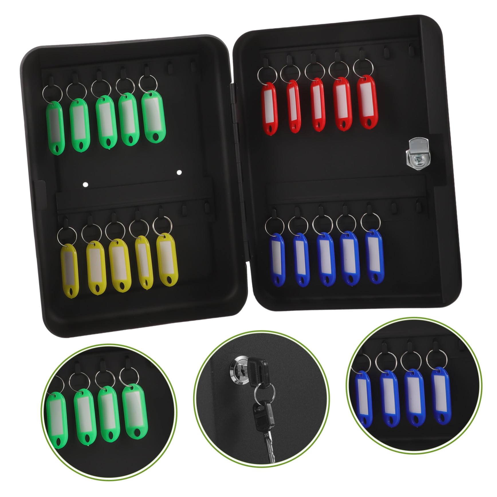 Caja de Llaves Cerradura de Seguridad de Organizador de Llaves para Pared Caja Resistente para Almacenamiento para Propietarios de Inmuebles y Gestión