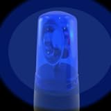 Blaue Polizei Licht Polizei Sirene