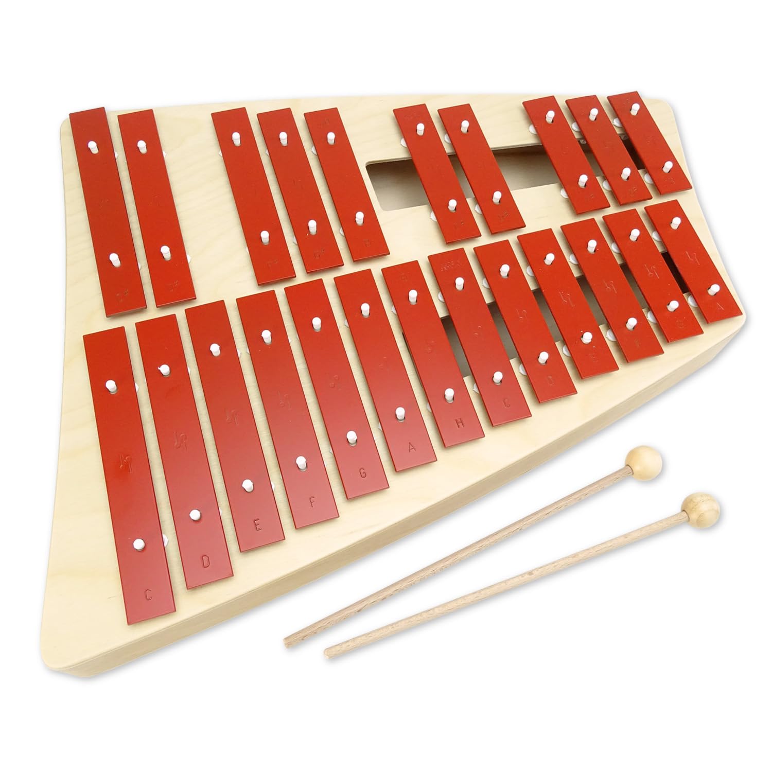 Sonor NG31 Alt Glockenspiel + keepdrum MB03 Tasche in Blau: Glockenspiel, 23 Töne, c2 bis b3, inkl. SCH 40 Schlägel, für Kinder, mit Tasche