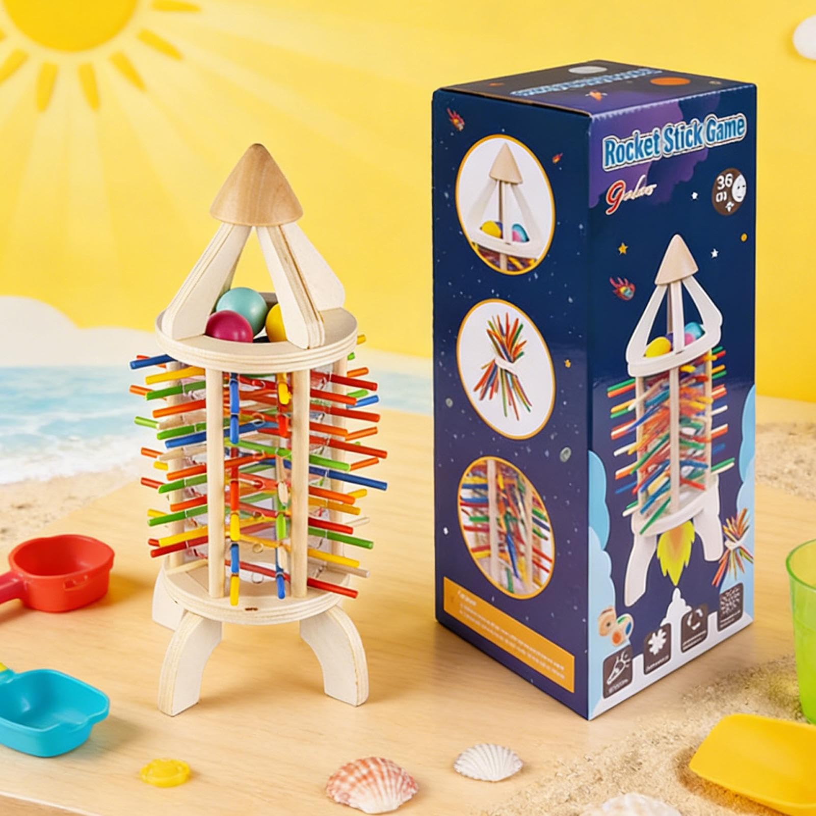 Cohetes de Puzzle de Aprendizaje y Actividades