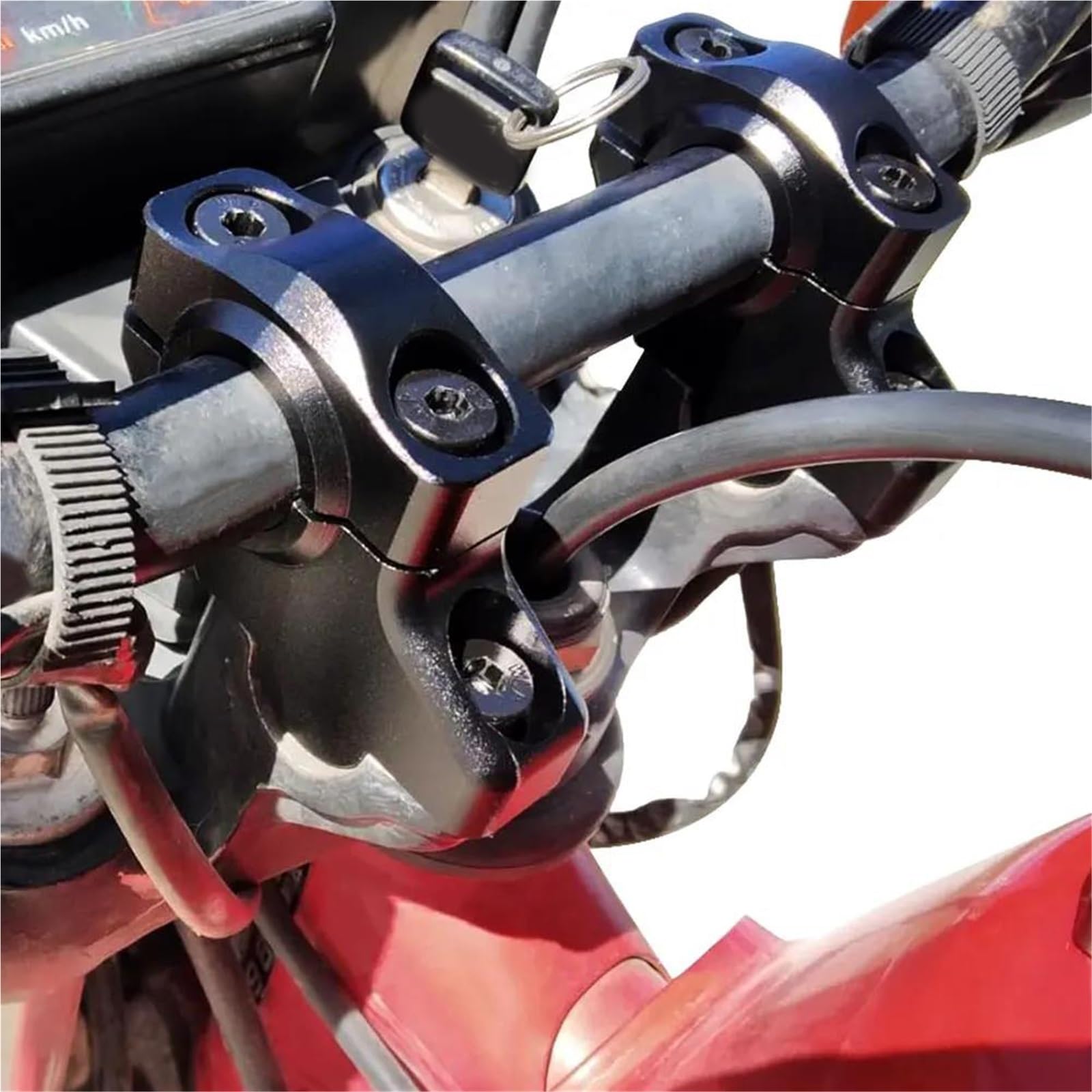 Riser Manubrio da 22 Mm 7/8" per Moto per Guzzi V7 Accessori