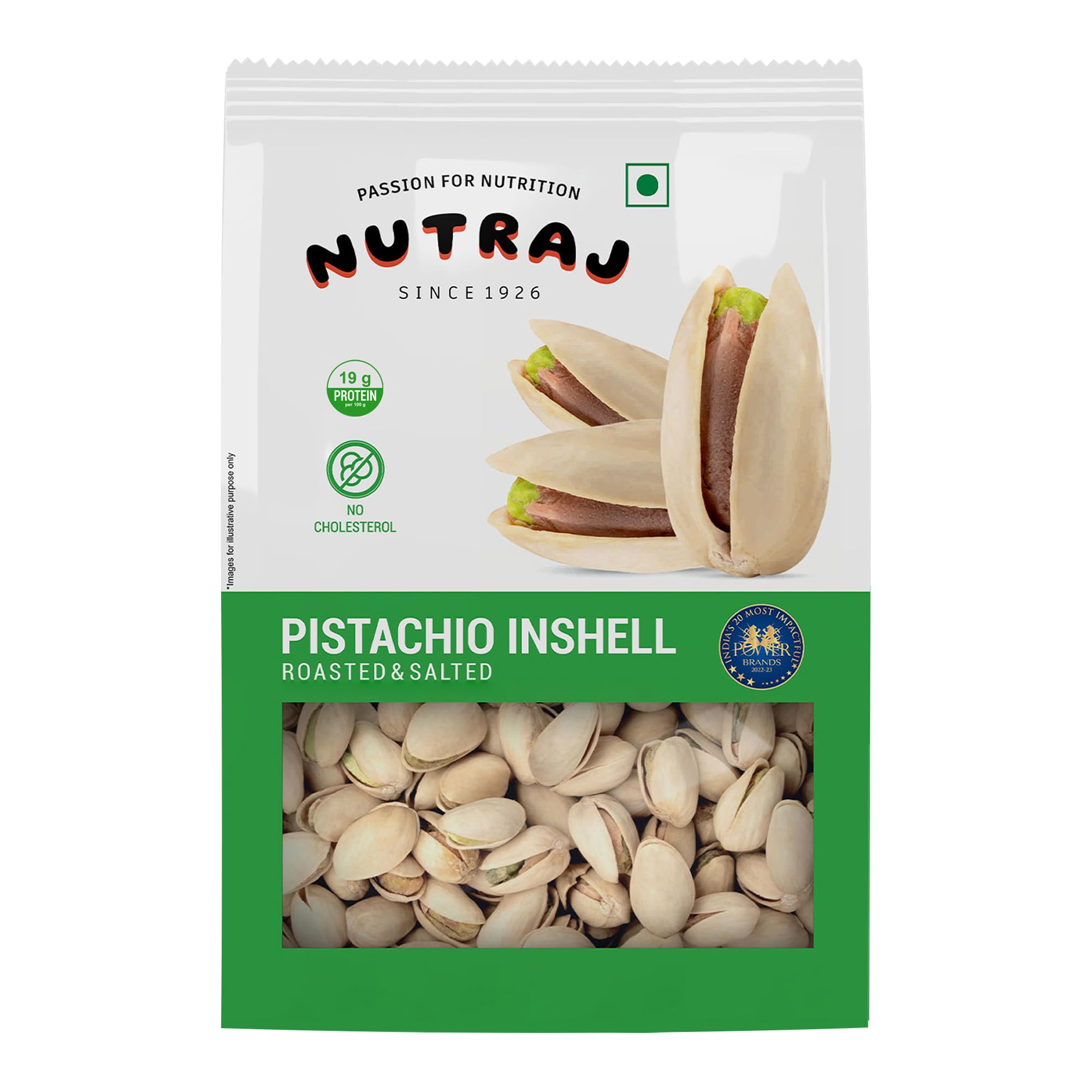 Nutraj California Salted Pista 400gm | Dry Fruit | Pistachios