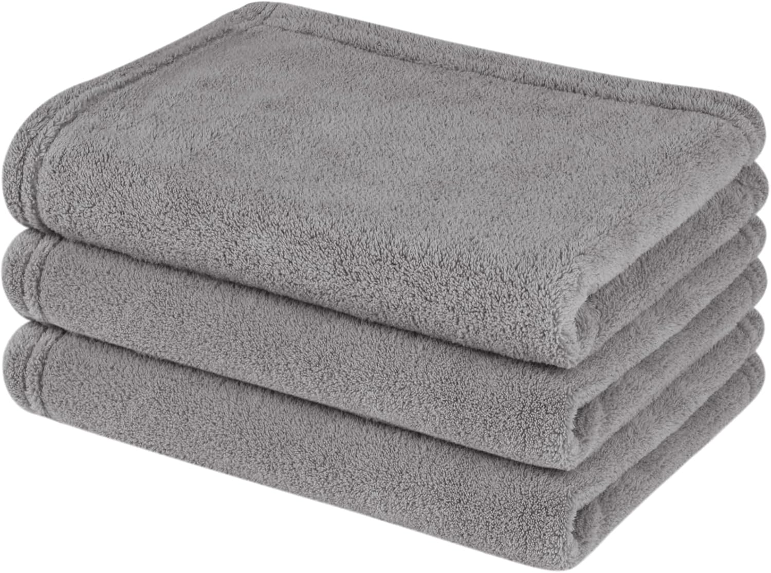 VIVOTE 3Pcs Microfibre Hand Towels, Super Absorbent & Quick Dry Hand