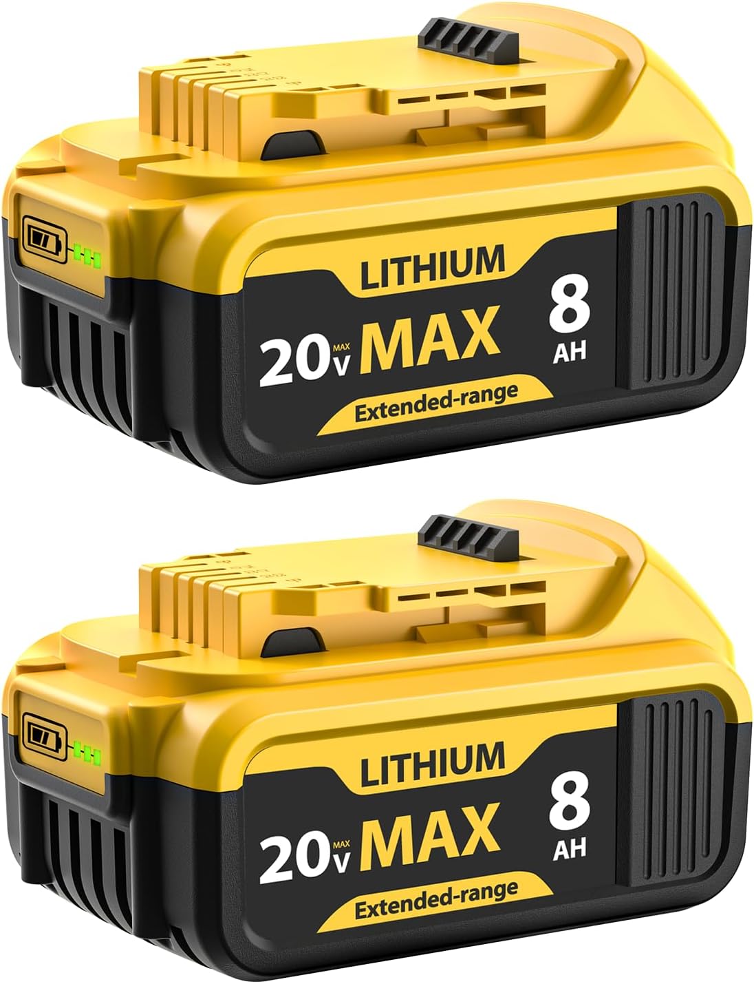 8000mAh Replacement for Dewalt 20V Max Battery