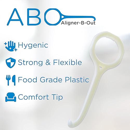 Miniatura 8 de nCase Aligner-B-Out  Paquete de 4 variedades vibrantes  Herramienta removedor Invisalign y herramienta removedor de alineadores  Accesorios