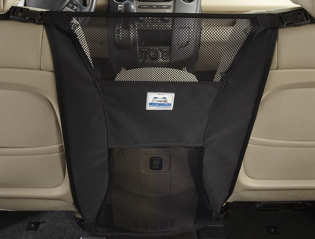 Canine Covers Travel Seatback Barrier Black DPB001BK