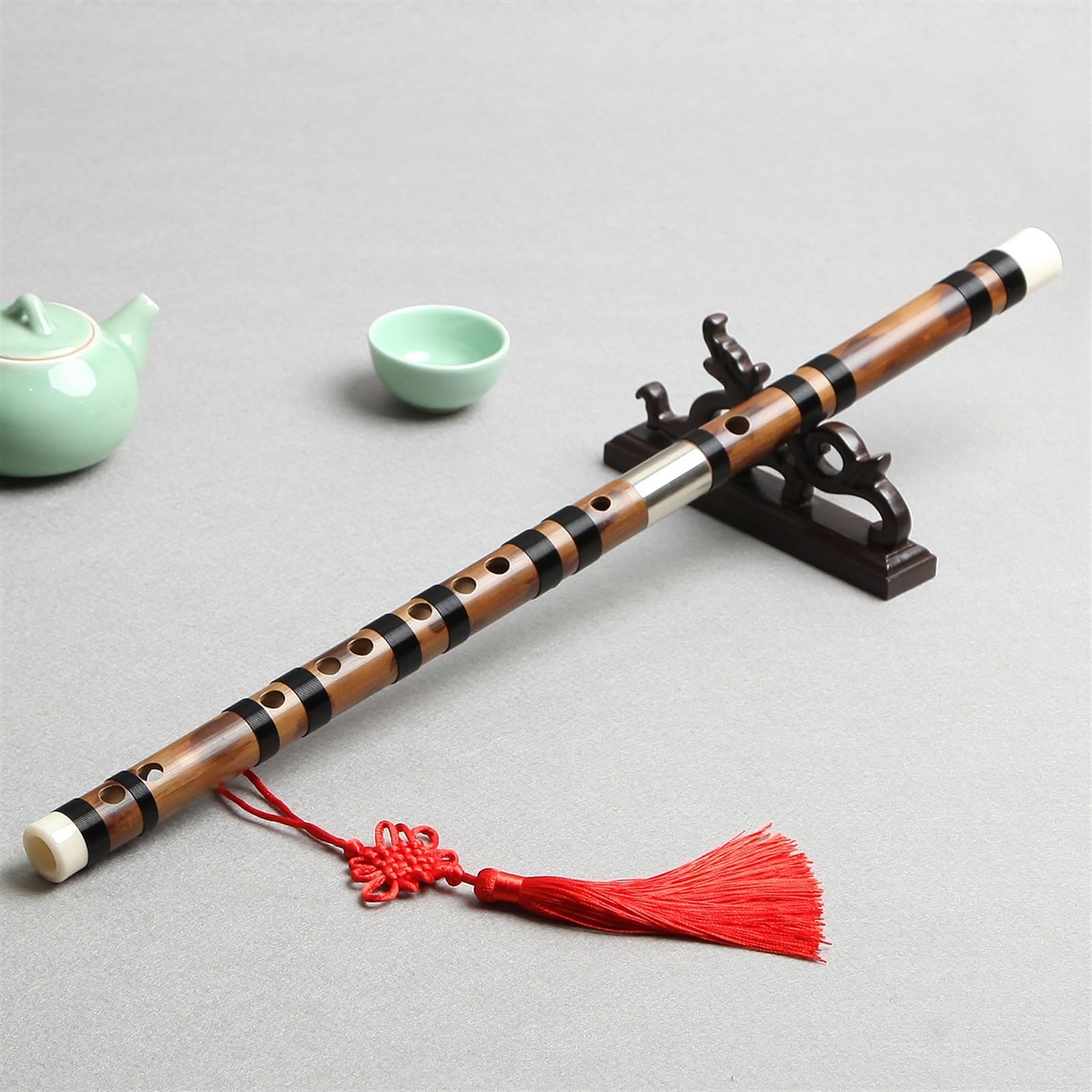 Amazon | 竹笛伝統楽器 フルート ビターバンブー フ​​ルート