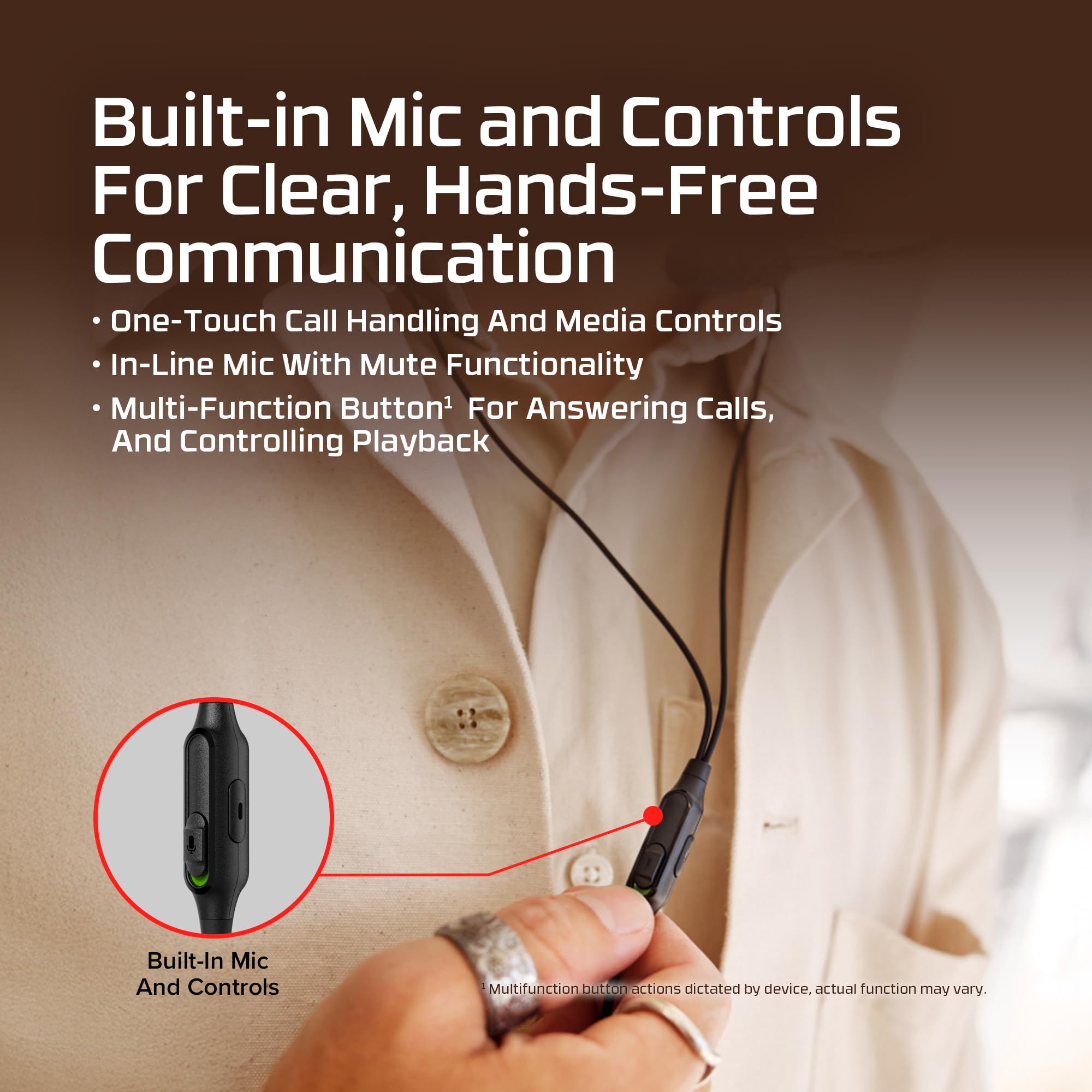 HyperX Cloud Earbuds III, Auricolari Cablate, Nero | Cuffie Gaming con microfono, gommini da XS a L, controlli, multipiattaforma
