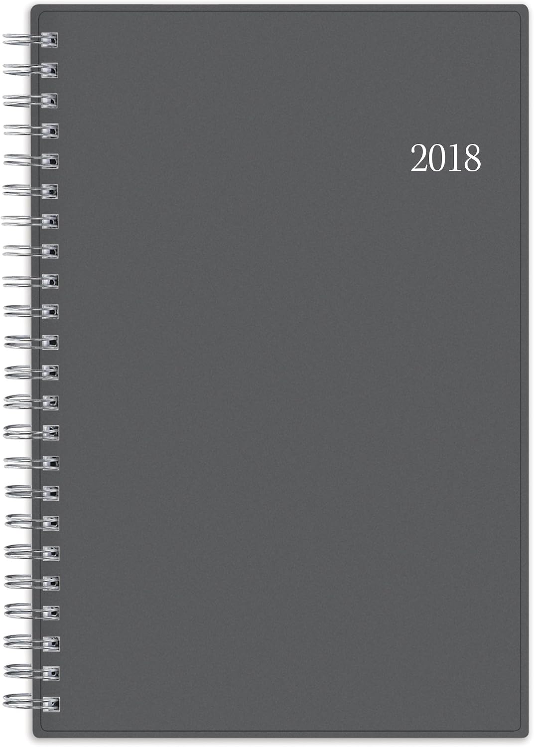Blue Sky 102900 2018 Weekly & Monthly Planner, Twin-Wire Binding, 5" x 8", Enterprise