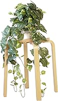 Retrograde 32" Variegated Fake Pothos Ivy Plant - Realistic Silk Artificial Hanging Plant for Home Office Decor