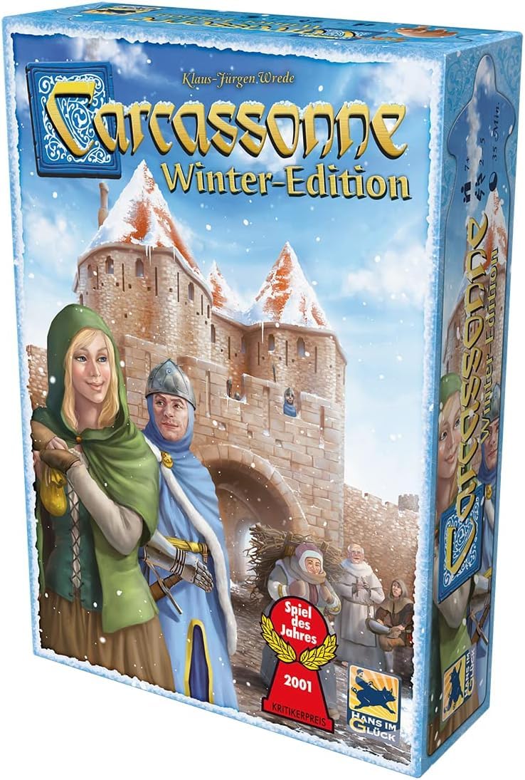 PLUSPOINT Carcassonne - Winter Edition - from 2 to 5 Players - 7 Years and Up (B0CP85LF9S) Amazon Price History, Amazon Price Tracker