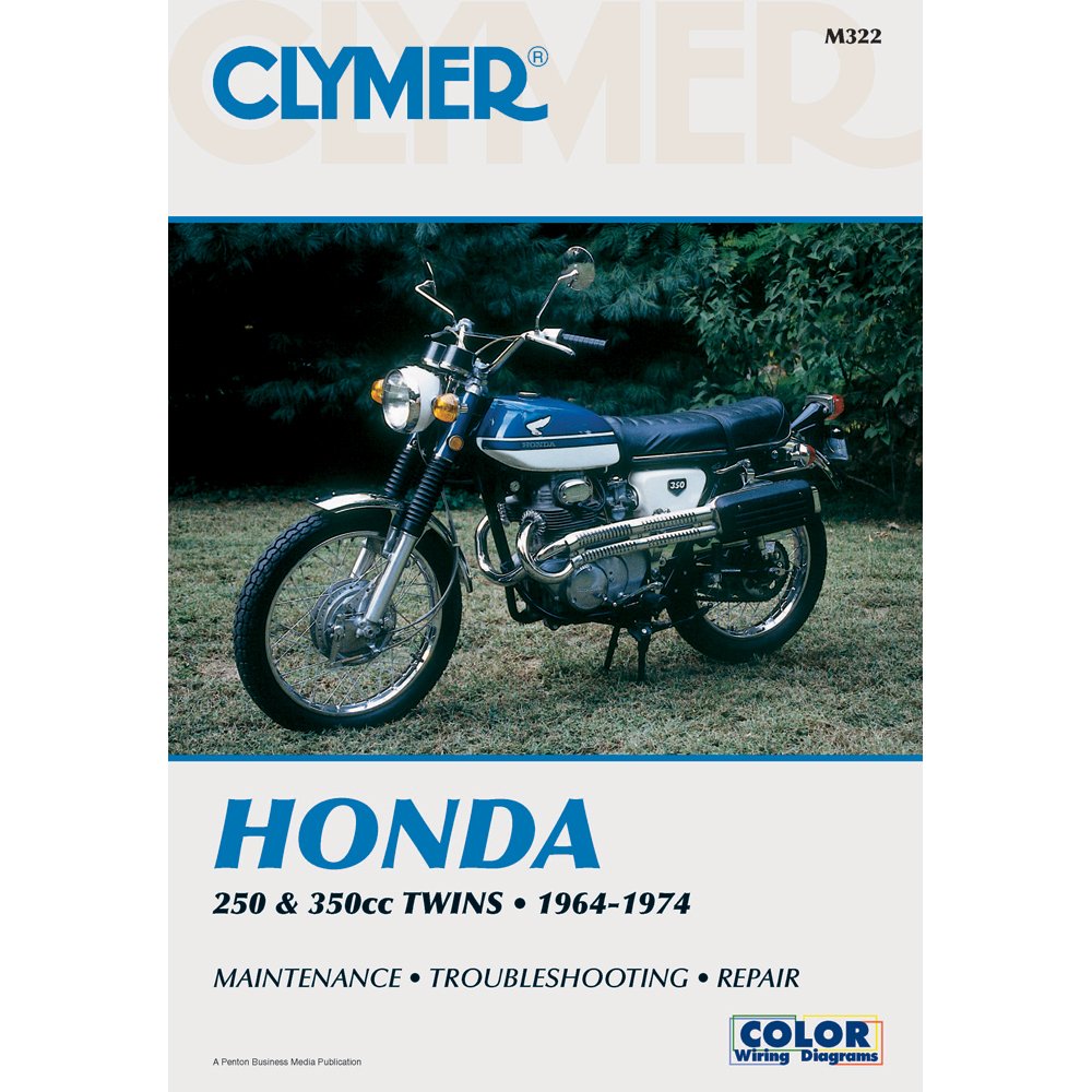 Clymer Honda Twins 250-350cc Manual M322