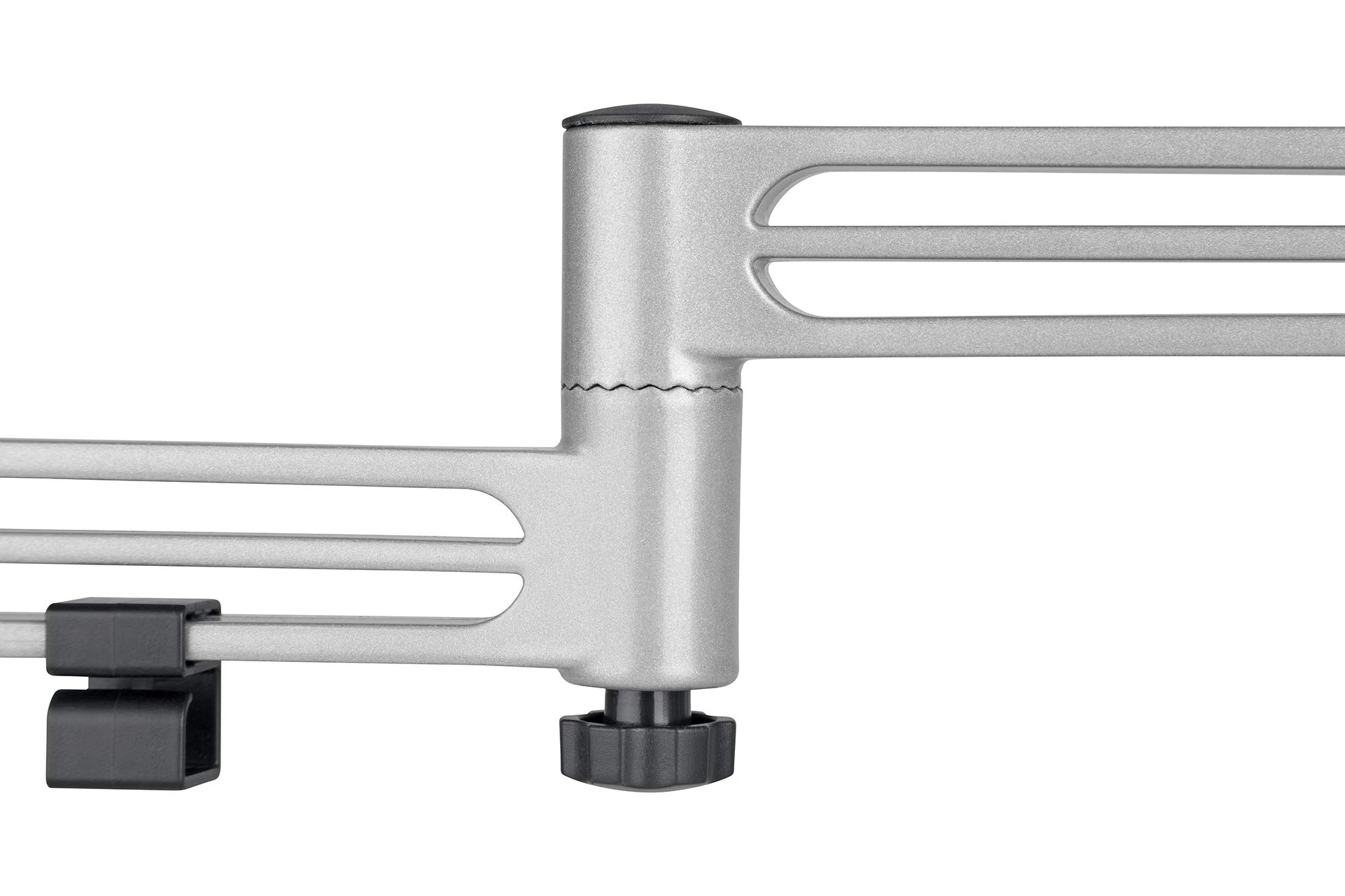 SCHWAIGER LWHD4315 513 Soporte de Pared para TV 13-43 Pulgadas Soporte para TV inclinable, Giratorio, orientable máx. 15 kg máx. VESA estándar 200x200 Plateado Incl. Accesorios de Montaje