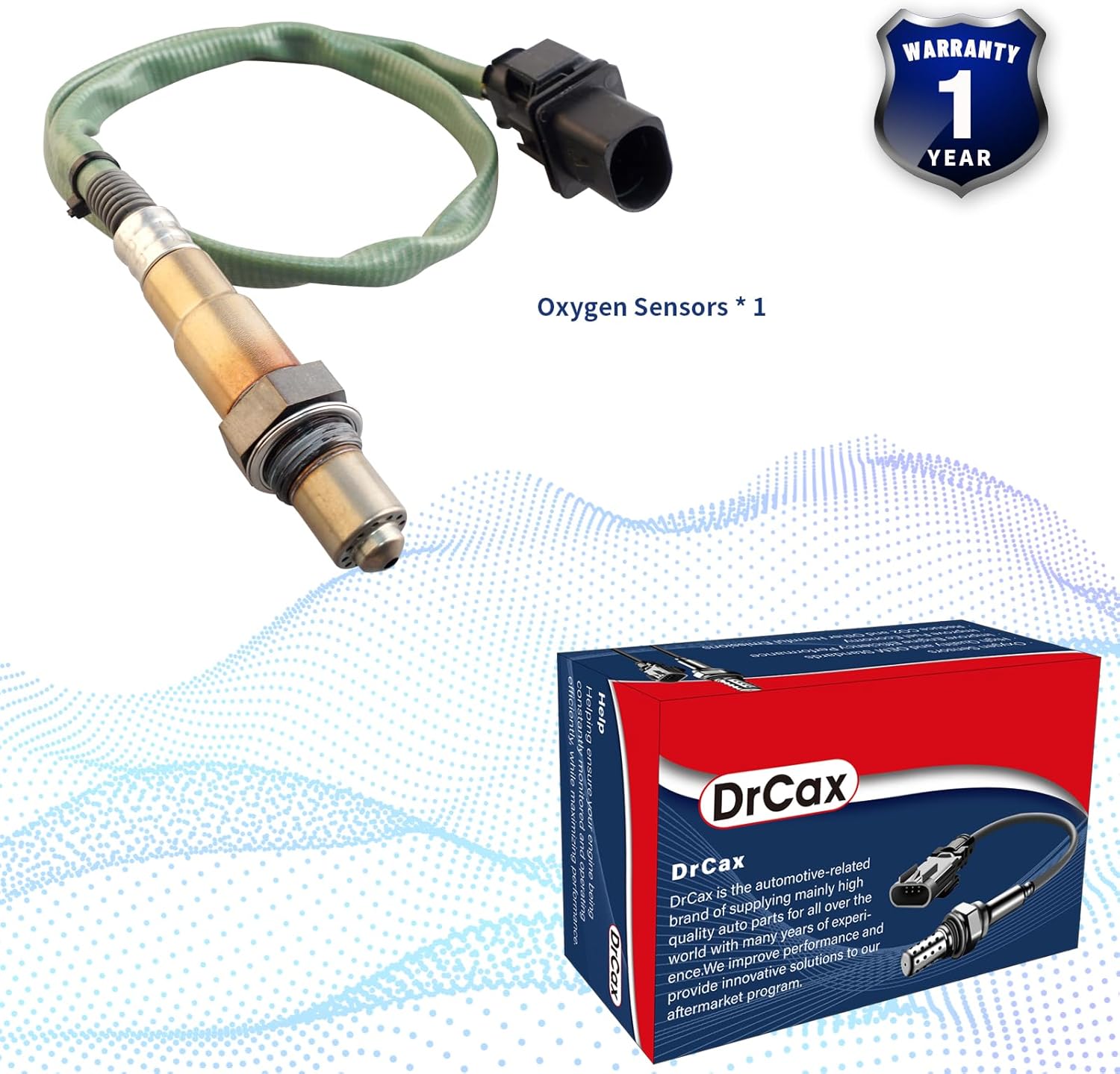 234-5096 Oxygen O2 Sensor Upstream Heated Air Fuel Ratio 250-25043 Compatible with Mercedes-Benz C280 C300 C350 E350 R350 CL550 GLK350 ML350 SLK350 Replace 0035427018