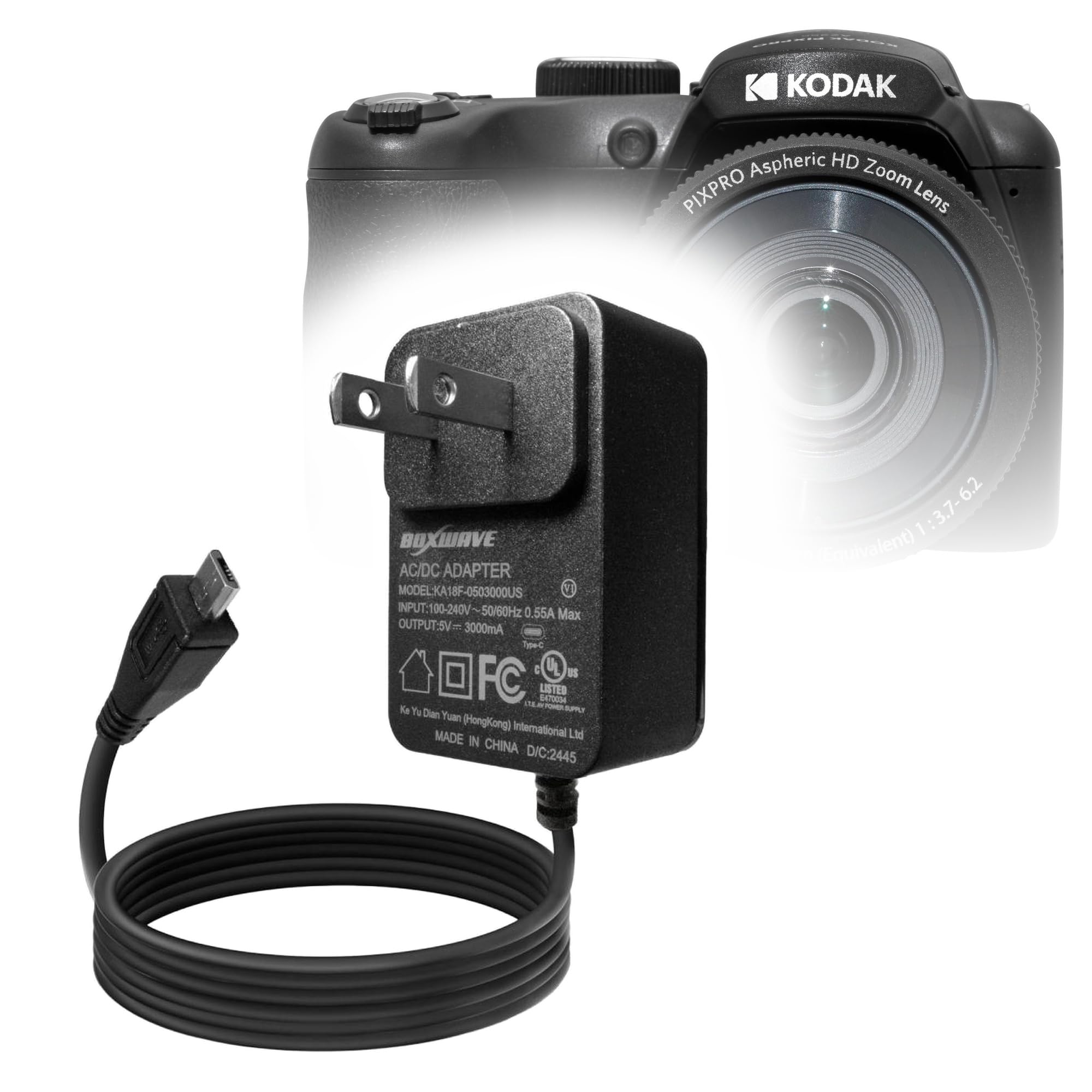 Amazon.com : BoxWave Charger Compatible with Kodak PIXPRO AZ255