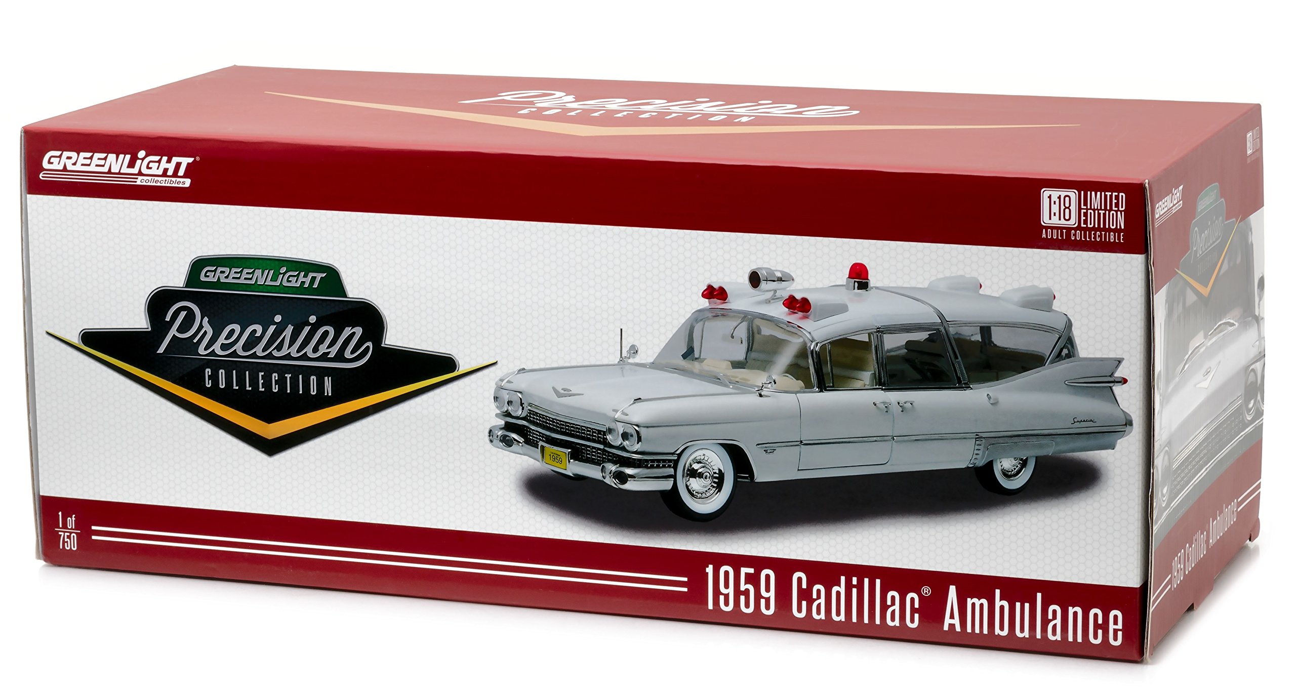 ⭐️希少！！ イチコー製 1961年 キャデラック 救急車 - ミニカー