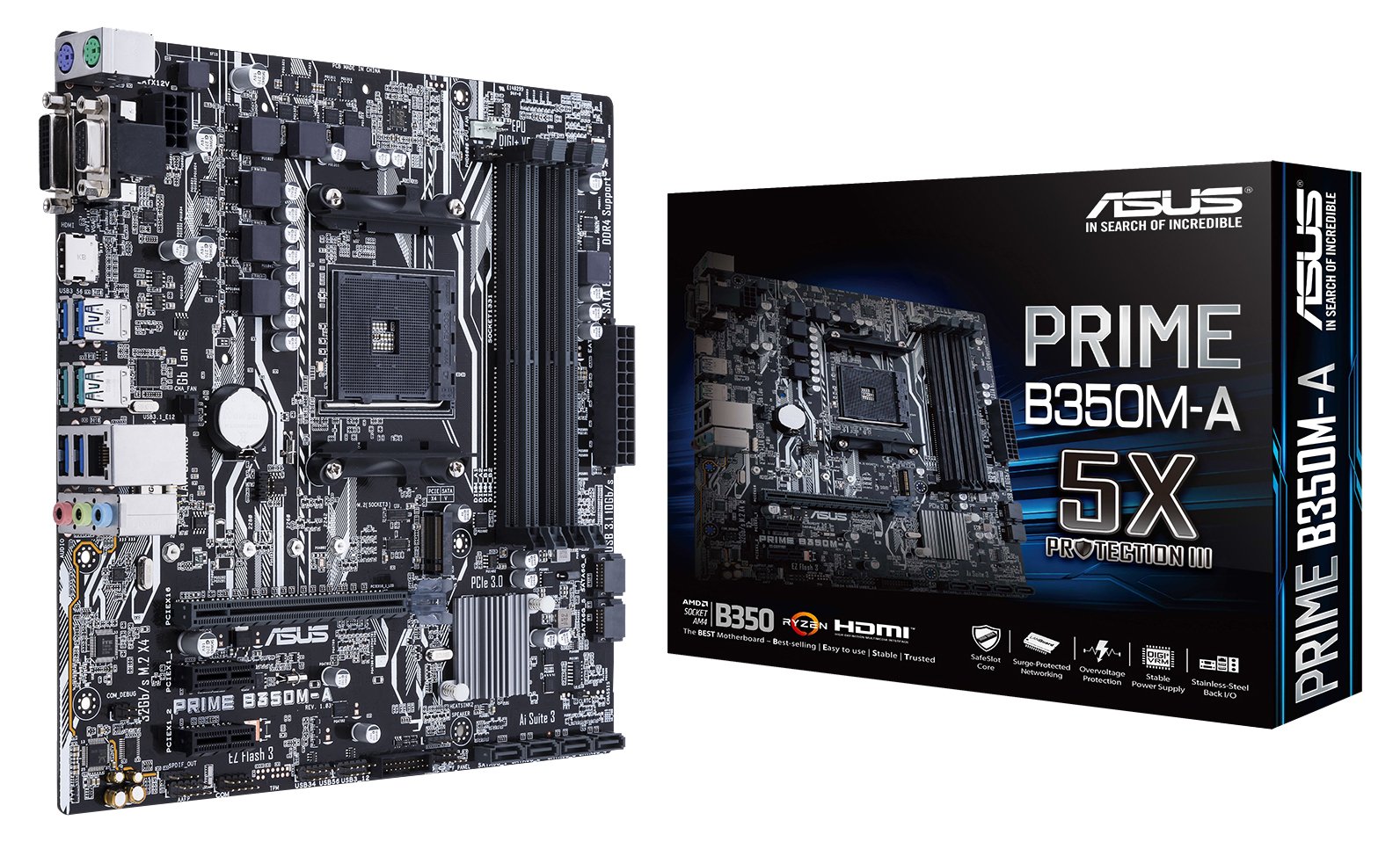 F Gaming Asus Prime B350 Drivers Asus Prime B350 Drivers Top - Main Image