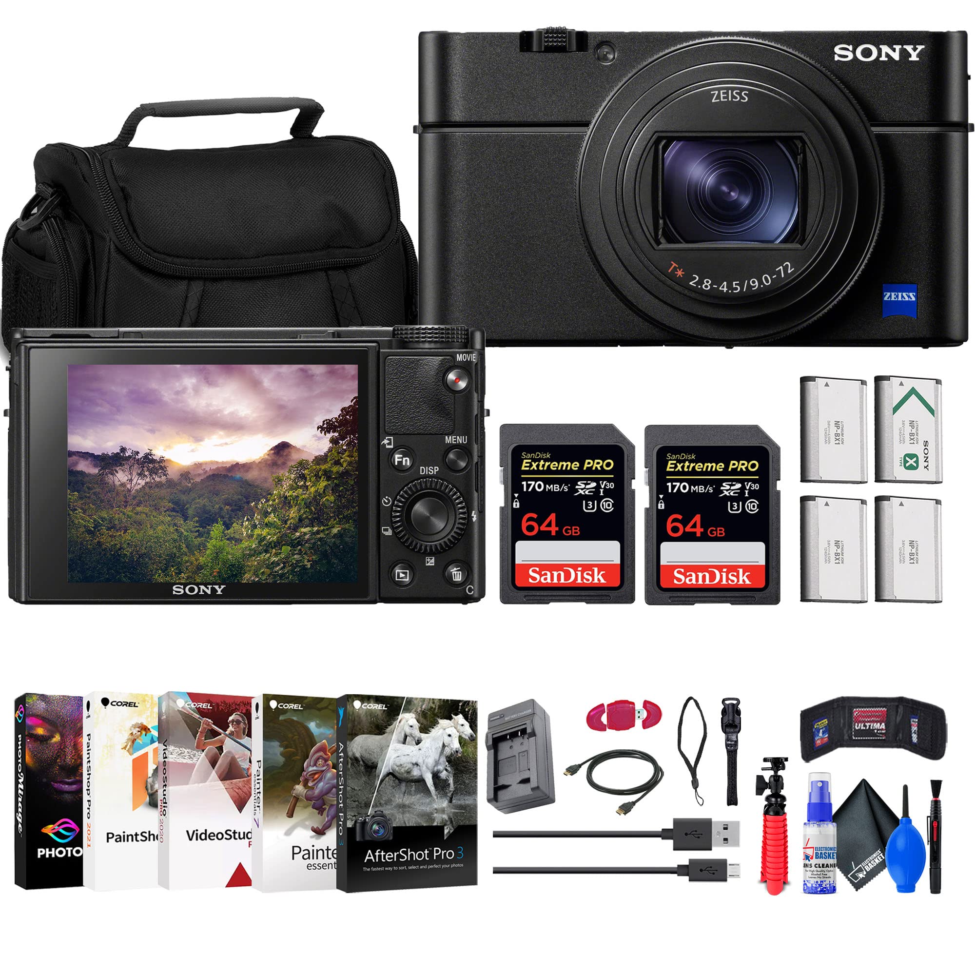 Amazon.com : Sony Cyber-Shot DSC-RX100 VII Digital Camera 