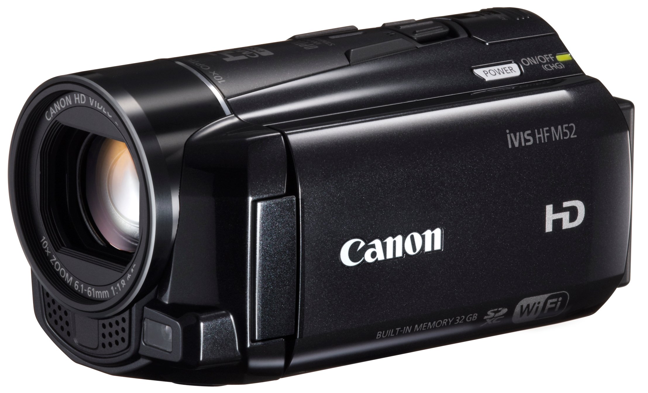Amazon.co.jp: Canon デジタルビデオカメラ iVIS HF R52 ブラウン 光学 
